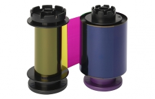 Комплект - полноцветная лента YMCK(500 оттисков) + Ретрансферная лента (500 оттисков) в Набережных Челнах