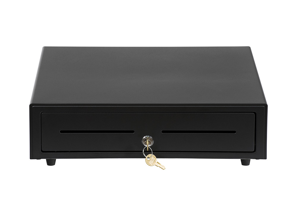 Денежный ящик АТОЛ CD-410-B черный, 410*415*100, 24V, для Штрих-ФР в Набережных Челнах
