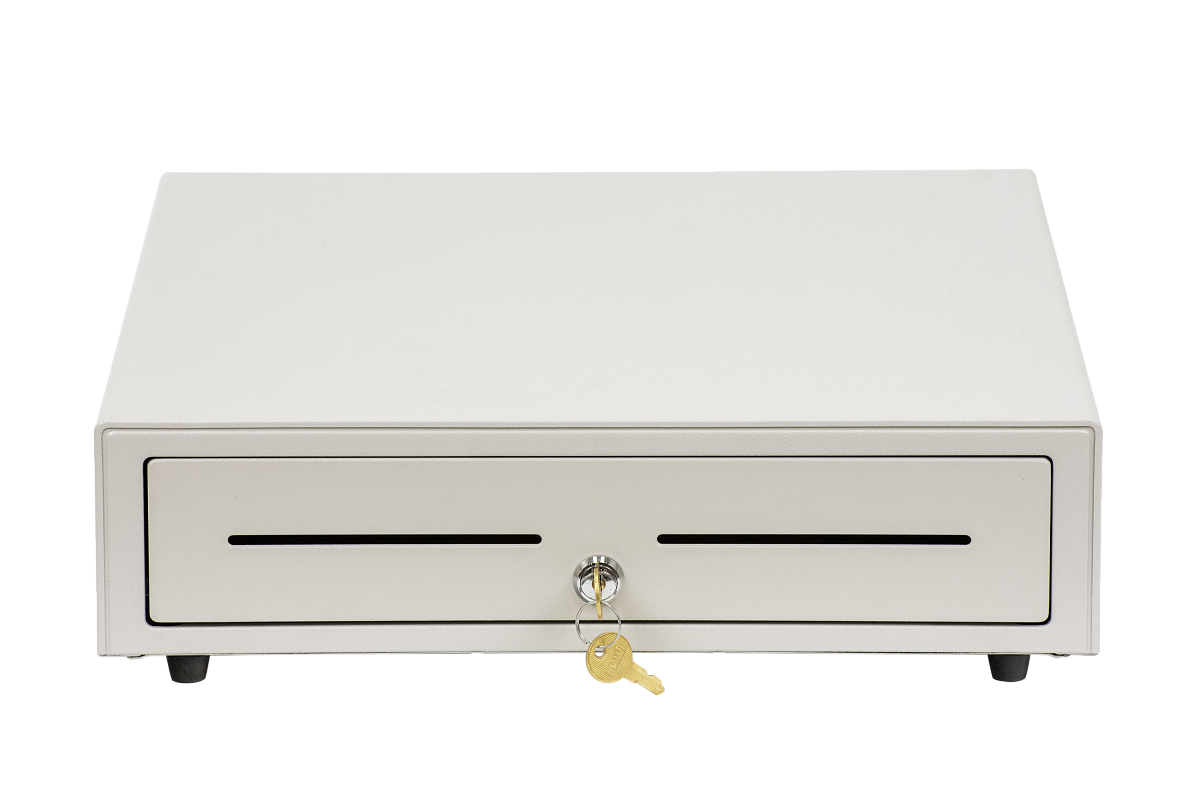 Денежный ящик АТОЛ CD-410-W белый, 410*415*100, 24V, для Штрих-ФР в Набережных Челнах