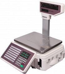 Весы торговые с печатью этикетки CheckWay CW-500P со стойкой в Набережных Челнах
